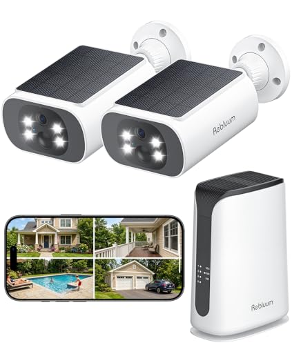 Rebluum Solar Security Camera Kit
