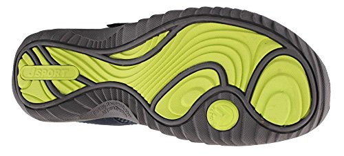 JSport by Jambu Women's Regatta Flat Navy/Kiwi 11 M US