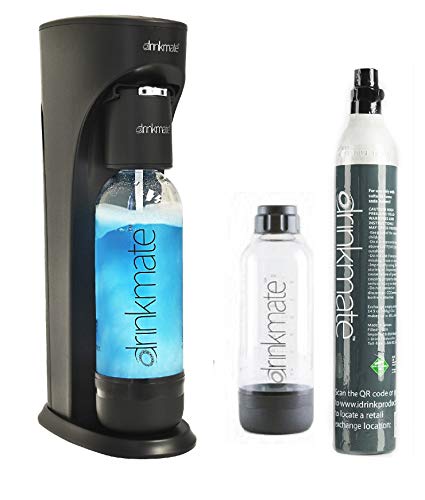 Drinkmate OmniFizz Sparkling Water and Soda Maker, Carbonates Any Drink, Special Bundle - Includes 60L CO2 Cylinder, Two Carbonation Bottles, and Fizz Infuser (Matte Black) - Thumbnail 6