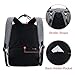 Lekebaby Large Diaper Bag Backpack with Changing Pad and Stroller Straps with Arrow Print, Gray