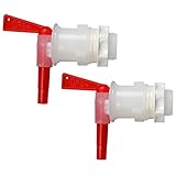 Bottling Spigot,MRbrew Filler Spout Bucket Tap for Bucket Homebrew Wine Making Beer (Red)