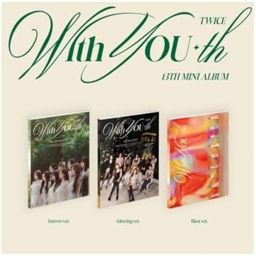 TWICE - With YOU-th (13th Mini Album) CD+Pre-Order Benefit+Folded