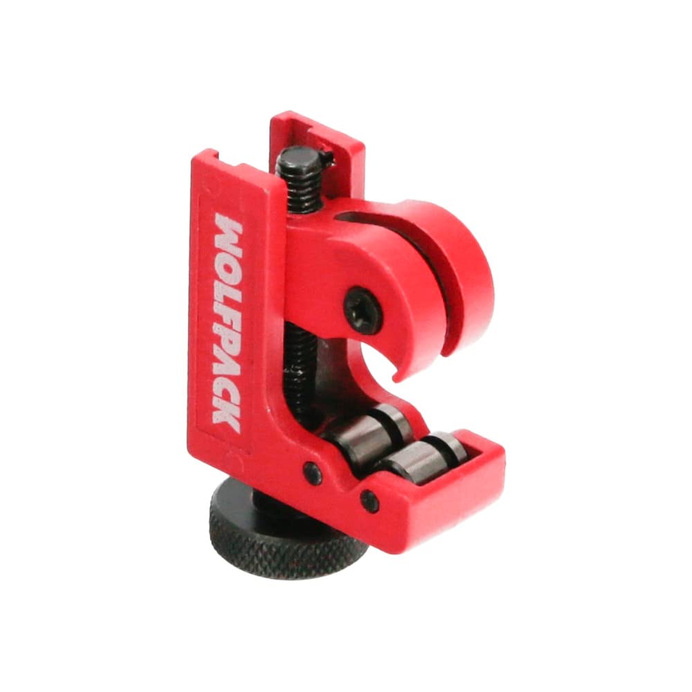 WOLFPACK LINEA PROFESIONAL - Mini Tube Cutter Ø 3 to 22 mm. Body Made of Aluminium and Tempered Steel Roller. Target