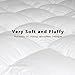 Extra Thick Fitted Mattress Topper - Full Size | Soft & Cooling Pillow Top Mattress Pad & Protector | Bed Topper for Back Pain, Straps Stretch 6