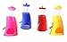 Puppy Pet Hideout Drinking SOMAN 2-in-1 Water Bottle with Base Hut for Small Animals Random Color