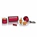 EarPeace HD Ear Plugs - High Fidelity Hearing Protection for Concerts & Music Professionals (Red/Tan)