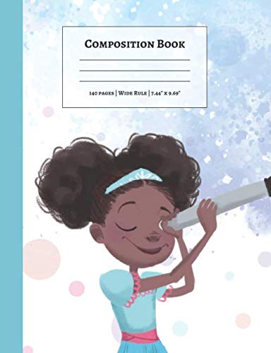 Composition Notebook - More Than A Princess Notebook Wide Rule 7.44" x 9.69"