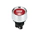 Jtron Dc 12v 50a Blue/Red Light switch Push Start Ignition Switch for Racing Sport OFF-(ON) momentary switch (Red) primary