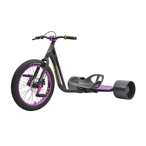 Triad Syndicate 3 Drift Trike Tricycle, Black/Purple