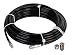 1/8" x 50' Sewer Jetter Kit Hose & 5.0 Orifice Button Nose & 5.5 Rotating Nozzle