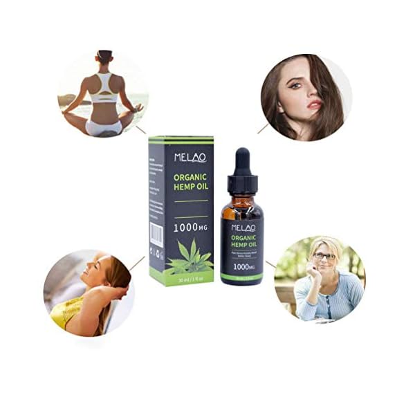 FuLanDe Premium Hemp Seed Oil,Organic Hemp Multi-Restore Facial Night Sleeping Oil 30 ml, Skin Care Hemp Seed Oil for…