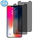 pehael [2+2 Pack Privacy Screen Protector with Camera Lens Protector Full Coverage Anti-Spy Tempered Glass Film 9H Hardness Upgrade Edge Protection Easy Installation Bubble Free