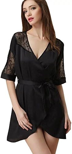 Wxian Women's Sexy Soft Thin Nightdress Nightshirt PJ