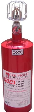 Fire Fight Products - SS200-FOAM Large Format 3 Liter FOAM Foam Automatic release Fire Suppression