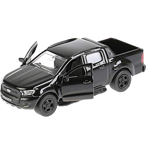 Ford Ranger Toy Model Car 1/36 Scale Diecast Pickup Truck Metallic