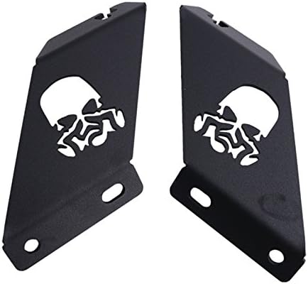 ForceCar 1 Pair 2007 - 2017 Jeep Wrangler LED Light Bar Hood Mount Kits For 20 - 22" Light Bar (skeletons)