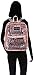 JanSport Unisex Mesh Pack Coral Sparkle Pretty Posey Backpack