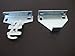 1 Pair Rollease R 16 Roller Shade Brackets (#RB560)