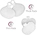 MediToes Orthotic Metatarsal Pads | 4 Pairs Ball Of Foot Cushions For Active Men & Women | Silicone Gel Feet Support Pad For Morton’s Neuroma, Plantar Fasciitis & Metatarsalgia Instant Pain Relief