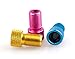 Partstock(TM) 10-Pack Multi-Color Aluminum alloy Converter Presta to Schrader Bicycle Bike Valve Adaptor Tube Pump Tools Air Compressor Adapter Tools.(Color send random)