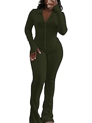 HBQ Women's 2 Piece Tracksuit Sets Long Sleeve Zip