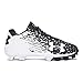 Under Armour Boys' Boys' Leadoff Low RM Jr., Black (011)/White, 12K