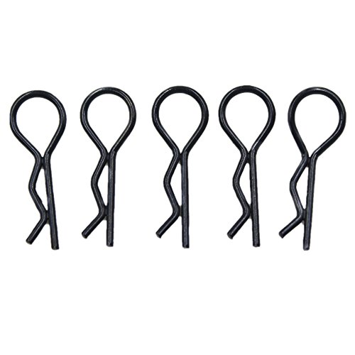 50 Hobbypark Metal Universal RC Body Clips Pins Bend For 1/10 RC Car Shell Replacement