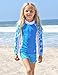 Tuga Girls Two-Piece Long Sleeve Swimsuit Set 2-14 Years, UPF 50+ Sun Protection
