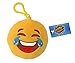 Emoji Universe: Talking Emoji Backpack Clips, Keychains; Plush Keychain Makes FUNNY SOUNDS! (4-Pack)