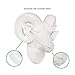 Wall Charmers White Faux Ram Head Wall Hanging - 15