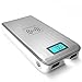 ActionPie Qi Wireless 12000mAH Power Bank with Dual USB Port and LCD Display for Galaxy S6, iphone6 - Silver