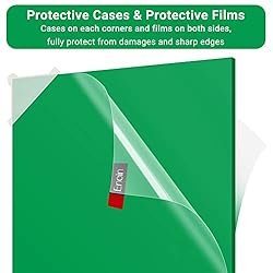 Enoin 2 Pack 12x12 Inches Green Non Transparent