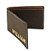 Customized Bi-Fold Men's Wallet - Personalized Engraved Monogrammed Wedding Groomsman Fathers Day Gift
