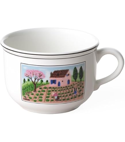 Villeroy Boch Audun Ferme Coupelle à dessert, Porcelaine Premium, Blanc