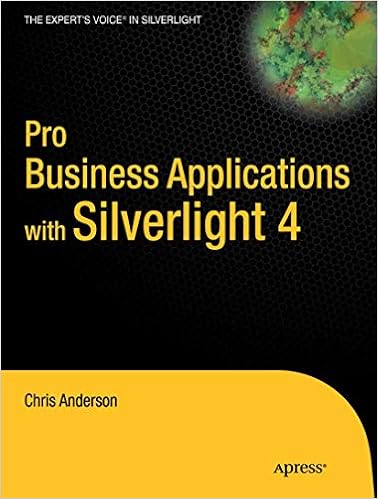 Pro Business Applications With Silverlight 4 Anderson Chris Amazon Com Books