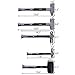 Goplus 5-Piece Hammer Set, 16/32 OZ Ball Pein Hammer, Rubber Mallet, Sledge Hammer, Cross Pein Hammer, Blacksmith Forge Tool w/Non-slip Handle for Metal Rivet, Chisel, Punch Peins Heavy Duty Hammers