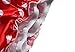 Haian ABDL PVC & Satin Ruffle Rhumba Pull on Plastic Pants (Medium, Red)