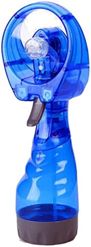 YOUYINGKE Portable Handheld Fashion Mini Mist Spray Water Cooling Fan Mister Sport Beach Outdoor Camp Travel (Blue)