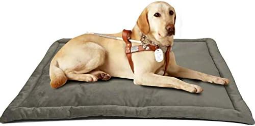 Dog Bed Mat Soft Crate Pad Mat Cat Dog Kennel Pad Dog Cushion Dog Bed for Crate Non-slip Washable for Small Medium Large Dogs