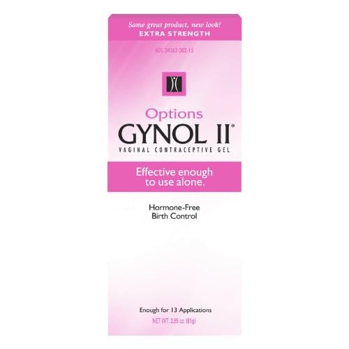 Ortho Options Gynol Ii Extra Strength Contraceptive Jelly 2.85 Oz (2 Pack) image