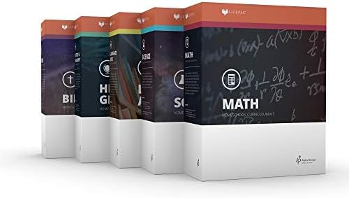 LIFEPAC 6th Grade 5-Subject Complete Boxed Set