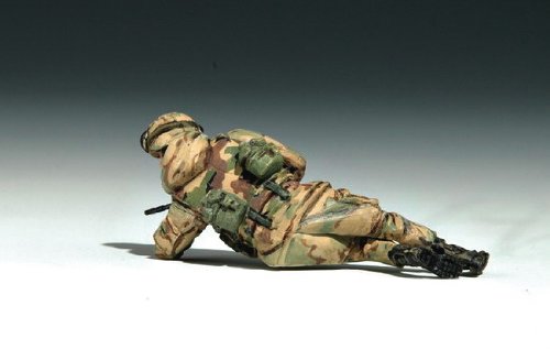 Trumpeter US 101st Airborne Division Crew Figure Set, Scale 1/35, 4-Pack