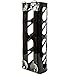 Arron Kelly Oval Organizer Wall Mounting Plastic Bag Holder and Dispenser, Black