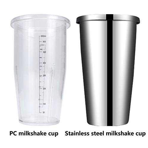 Milkshake Maker Getränkemixer 2 Geschwindigkeitsstufen Drink Cocktail Mixer Aus Edelstahl Für Bar Und Restaurant… – Bild 5