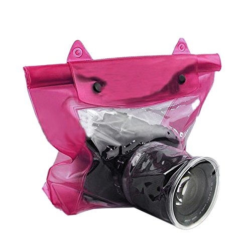 THEE DSLR SLR Camera Waterproof Bag Housing Case Pouch Cover for Canon Nikon