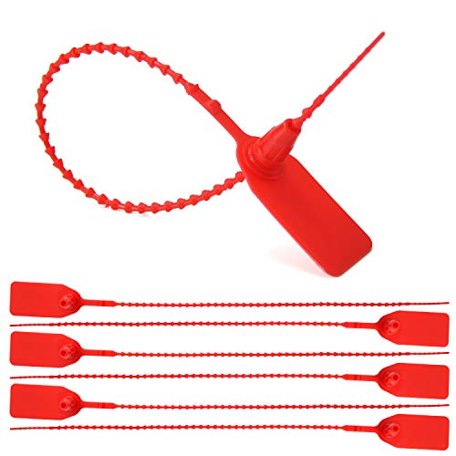 Leadseals(R) 1000 Plastic Tamper Seals, Zip Ties For Fire Extinguishers