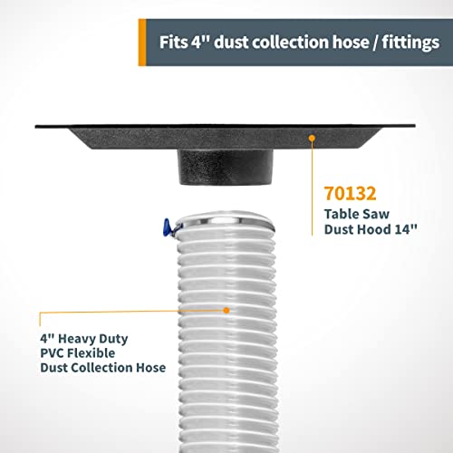 POWERTEC 70132 14Inch Table Saw Dust Hood Pricepulse