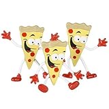 Bendable Pizza Guy (Pack of 12)