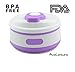 AvaLeisure Collapsible Coffee Mug – a Foldable 12oz Drinking Cup with Lid for Water, Coffee, Tea, Soft Drinks, Ideal for Camping, Travel, Hiking, Picnic, Lunch (Lilac)