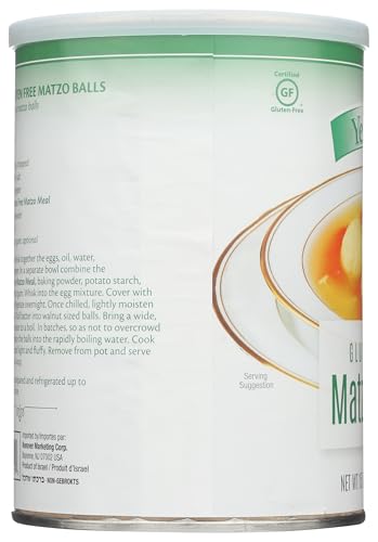 YEHUDA GLUTEN FREE MATZO MEAL (15 OZ CANISTER) – PACK OF 2